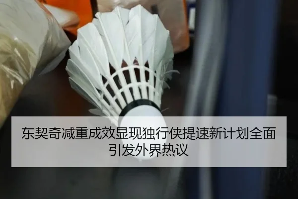 东契奇减重成效显现独行侠提速新计划全面引发外界热议